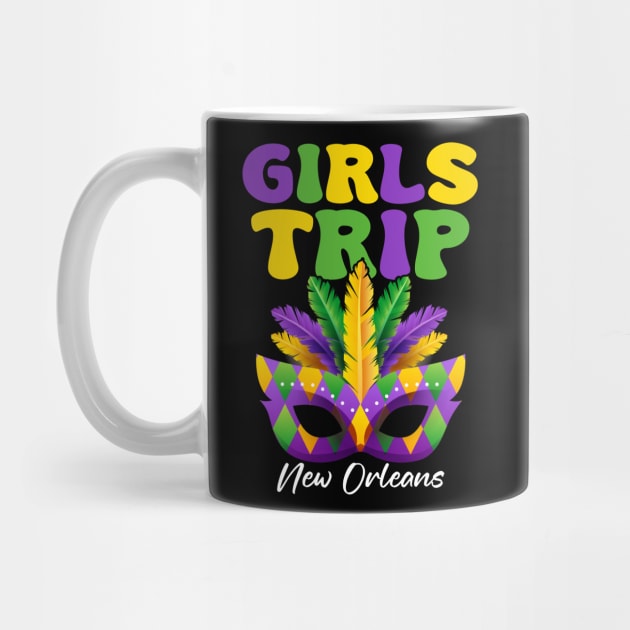 girls trip new orleans Mardi Gras by Giftyshoop